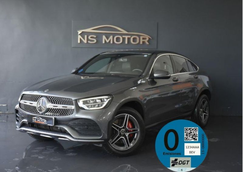 MERCEDES-BENZ GLC  COUPE 300 DE 2.0 305CV AT9 4MATIC AMG INT Y EXT  ETIQUETA CERO EMISIONES