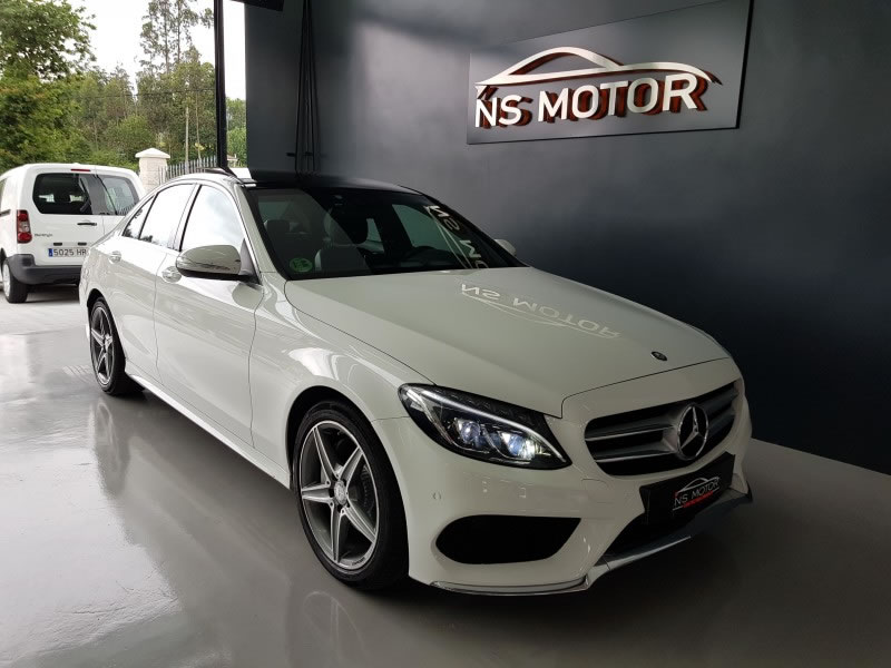 MERCEDES-BENZ CLASE C 220CDI 170CV PACK AMG INTERIOR Y EXTERIOR 7G FULL