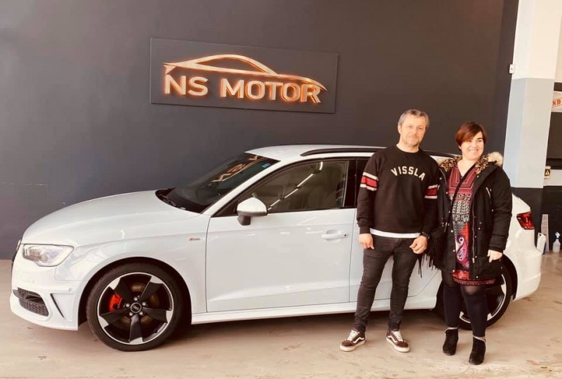 AUDI A3 SPORTBACK 2.0 TDI CR 150CV SLINE INT Y EXT + ROTOR