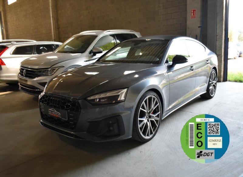 AUDI A5 SPORTBACK  BLACK LINE EDITION 40 TDI 204CV STRONIC - NACIONAL - UNICO PROPIETARIO - IVA DEDUCIBLE