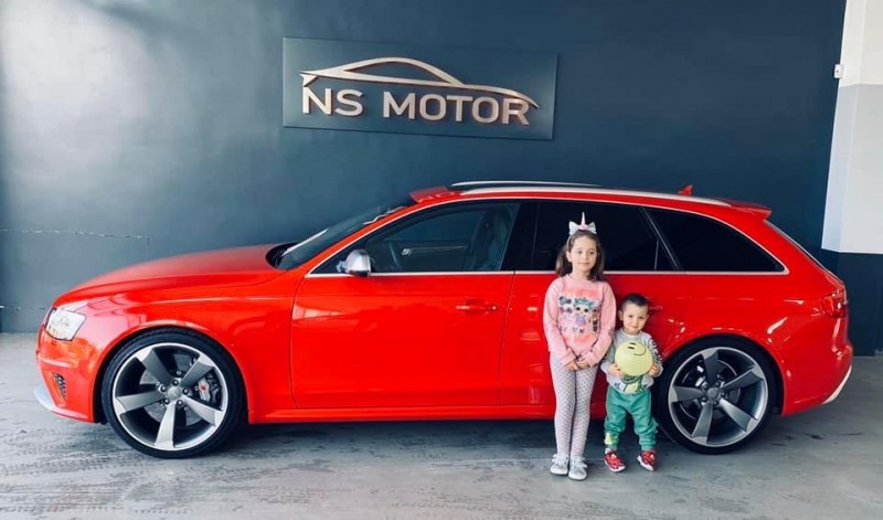 AUDI RS4 4.2 FSI V8 450CV + TECHO+BACKETS